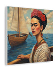 Canvas Gallery print "Frida's Sailboat" (Not by Frida Kahlo)