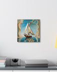 Canvas Gallery print "Salvador's Sailboat" (Not by Salvador Dali)
