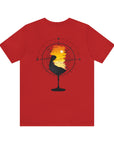 Adult Tee - Wind and Wine commemorative Tee - Wear to check in for an additional 10% back on your ticket (valid only for direct bookings with Danger Charters)