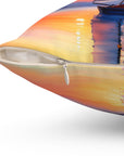 Sailboat Square Pillow