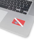 Sticker - Dive Flag / Diver