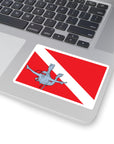 Sticker - Dive Flag / Diver