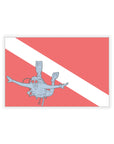 Sticker - Dive Flag / Diver