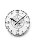 Compass Wall Clock