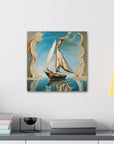 Canvas Gallery print "Salvador's Sailboat" (Not by Salvador Dali)