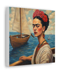 Canvas Gallery print "Frida's Sailboat" (Not by Frida Kahlo)