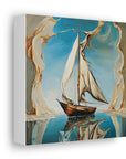 Canvas Gallery print "Salvador's Sailboat" (Not by Salvador Dali)