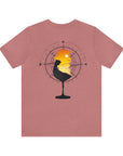 Adult Tee - Wind and Wine commemorative Tee - Wear to check in for an additional 10% back on your ticket (valid only for direct bookings with Danger Charters)