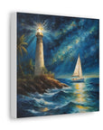 Canvas Gallery print "Night Lights"