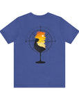 Adult Tee - Wind and Wine commemorative Tee - Wear to check in for an additional 10% back on your ticket (valid only for direct bookings with Danger Charters)