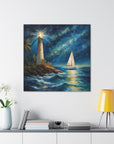 Canvas Gallery print "Night Lights"