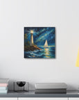 Canvas Gallery print "Night Lights"