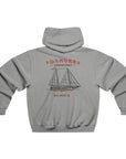 Danger Charters Hoody - Black/Red Sail Back