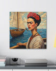 Canvas Gallery print "Frida's Sailboat" (Not by Frida Kahlo)