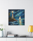 Canvas Gallery print "Night Lights"