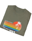 Sunset/Palms Unisex Softstyle T-Shirt