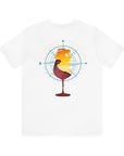 Adult Tee - Wind and Wine commemorative Tee - Wear to check in for an additional 10% back on your ticket (valid only for direct bookings with Danger Charters)