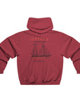Danger Charters Hoody - Black/Red Sail Back