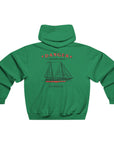 Danger Charters Hoody - Black/Red Sail Back