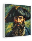 Canvas Gallery print "Blackbeard the Pirate"