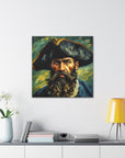 Canvas Gallery print "Blackbeard the Pirate"