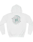 Danger Charters Hoody - Aqua and Black Logo