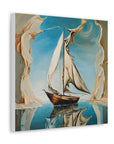 Canvas Gallery print "Salvador's Sailboat" (Not by Salvador Dali)