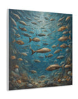 Canvas Gallery print "Fishies"