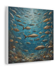 Canvas Gallery print "Fishies"