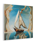 Canvas Gallery print "Salvador's Sailboat" (Not by Salvador Dali)