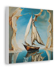 Canvas Gallery print "Salvador's Sailboat" (Not by Salvador Dali)