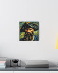 Canvas Gallery print "Blackbeard the Pirate"
