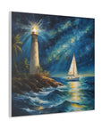 Canvas Gallery print "Night Lights"