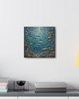 Canvas Gallery print "Fishies"