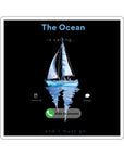 Sticker - The Ocean is Calling