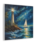 Canvas Gallery print "Night Lights"