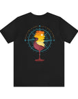 Adult Tee - Wind and Wine commemorative Tee - Wear to check in for an additional 10% back on your ticket (valid only for direct bookings with Danger Charters)