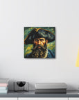 Canvas Gallery print "Blackbeard the Pirate"