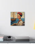 Canvas Gallery print "Frida's Sailboat" (Not by Frida Kahlo)