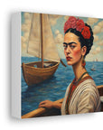 Canvas Gallery print "Frida's Sailboat" (Not by Frida Kahlo)