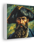 Canvas Gallery print "Blackbeard the Pirate"