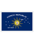Sticker - Conch Republic Flag