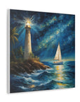Canvas Gallery print "Night Lights"