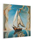 Canvas Gallery print "Salvador's Sailboat" (Not by Salvador Dali)