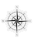 Sticker - compass