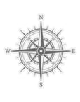 Sticker - compass