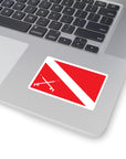 Sticker - Dive Flag / Spear Guns