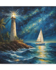 Canvas Gallery print "Night Lights"