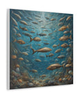 Canvas Gallery print "Fishies"