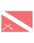 Sticker - Dive Flag / Spear Guns